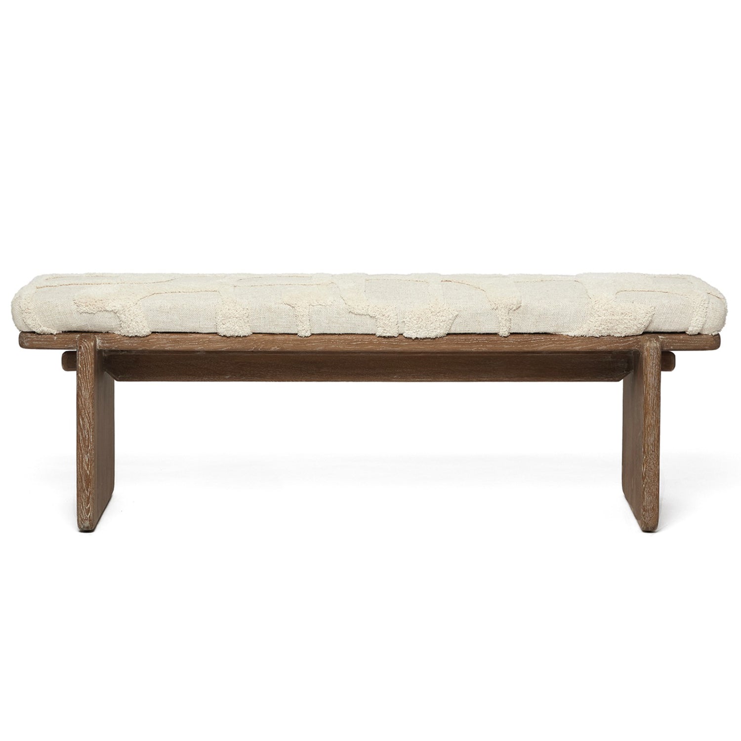 Interlude Home Collier  Autumn Brown Bench