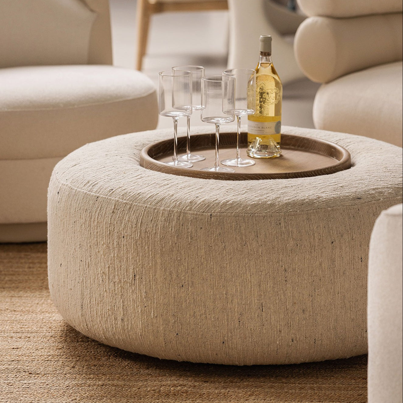 Interlude Home Amelia Ottoman