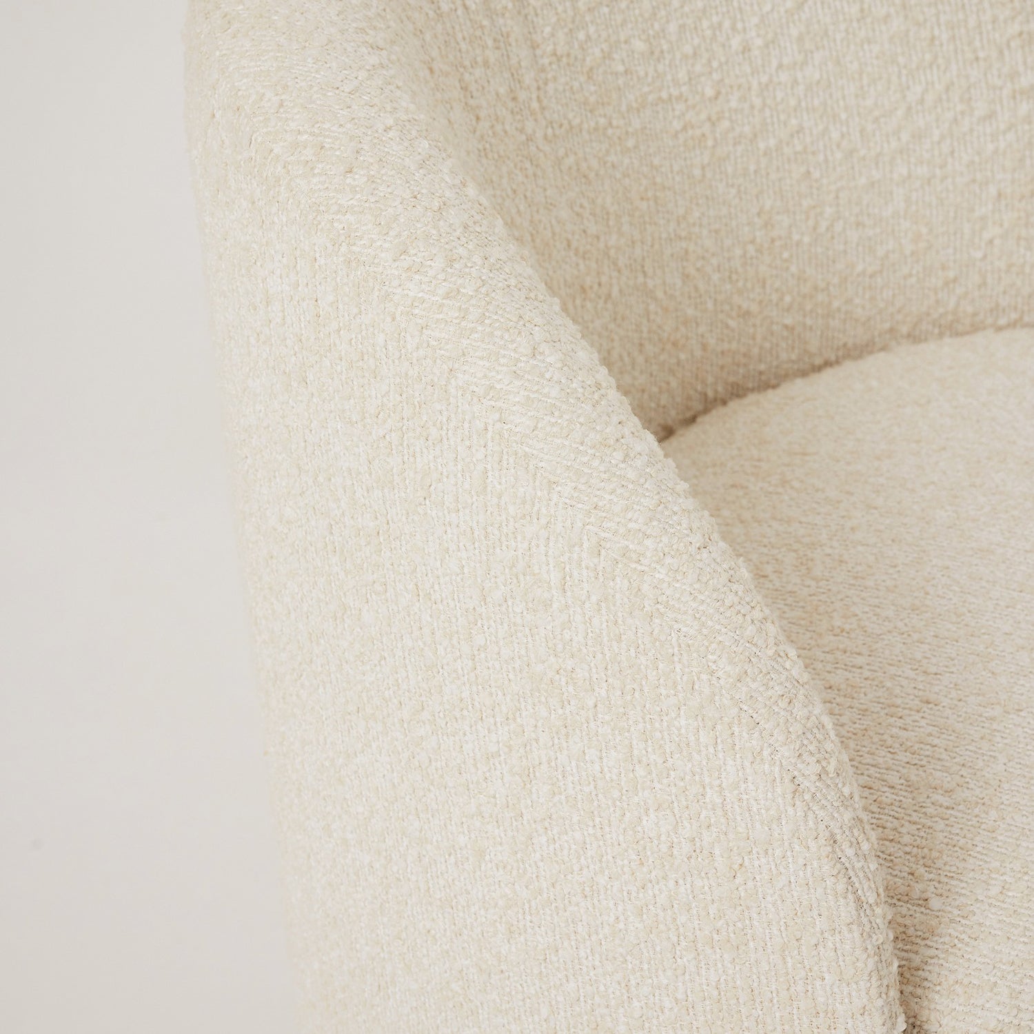 Interlude Home Oslo Bluff Swivel Lounge Chair, back view