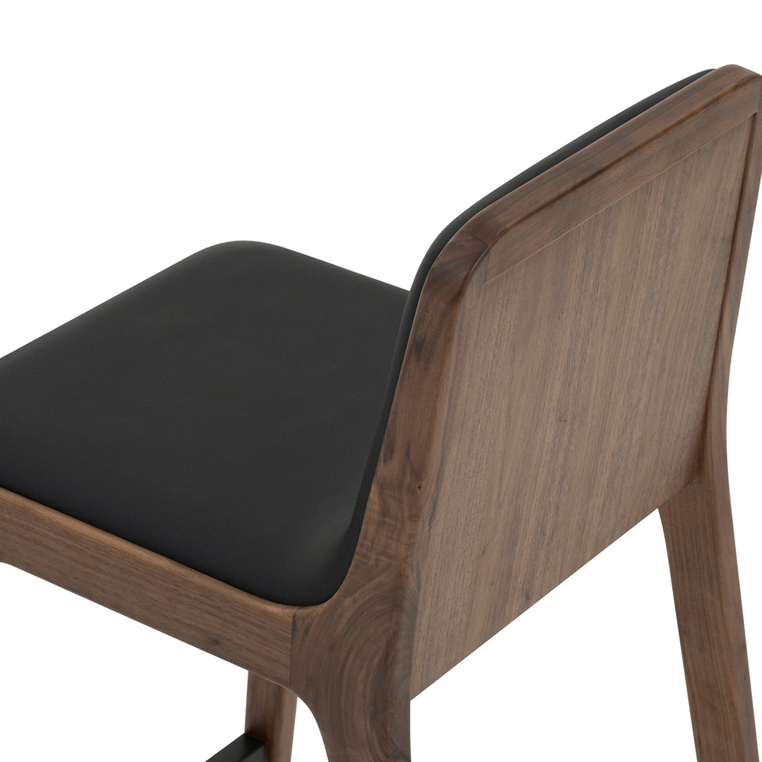 Interlude Home Florent Walnut Bar Stool