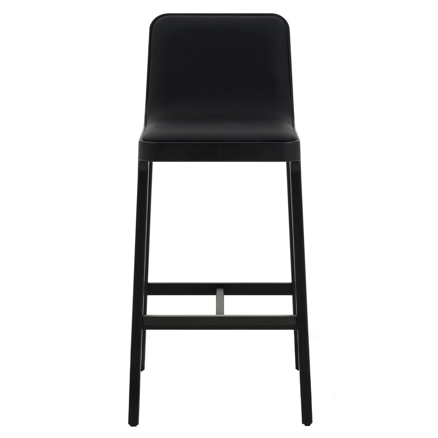 Interlude Home Florent Matte Black  Bar Stool
