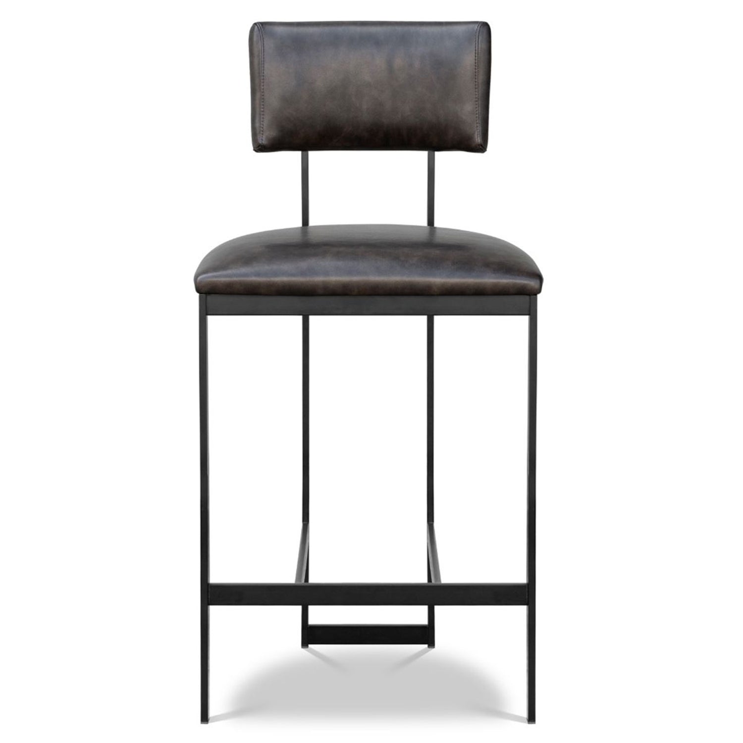 Interlude Home Landon II Tobacco Counter Stool
