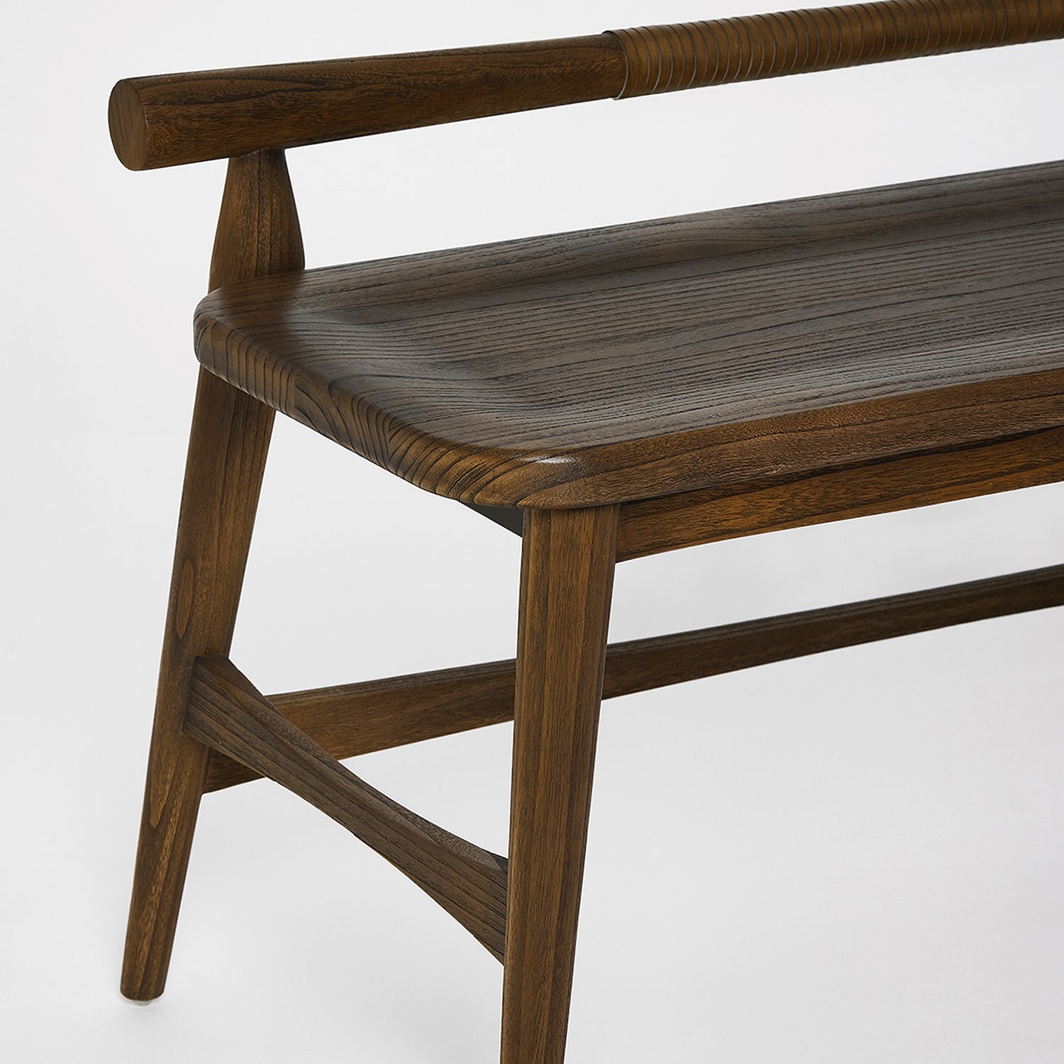 Interlude Home Madeira Toffee Bench