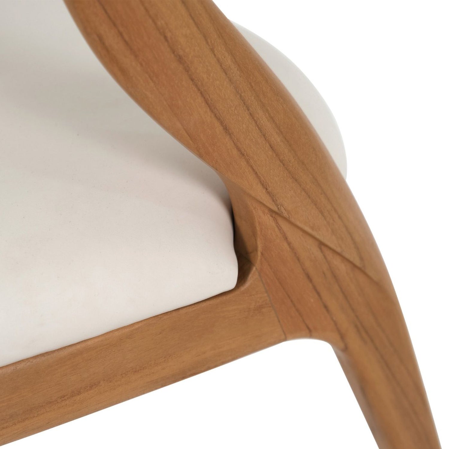 Millie Tawny Dining Chair Set of 2 shown to scale, revealing its dining chair silhouette