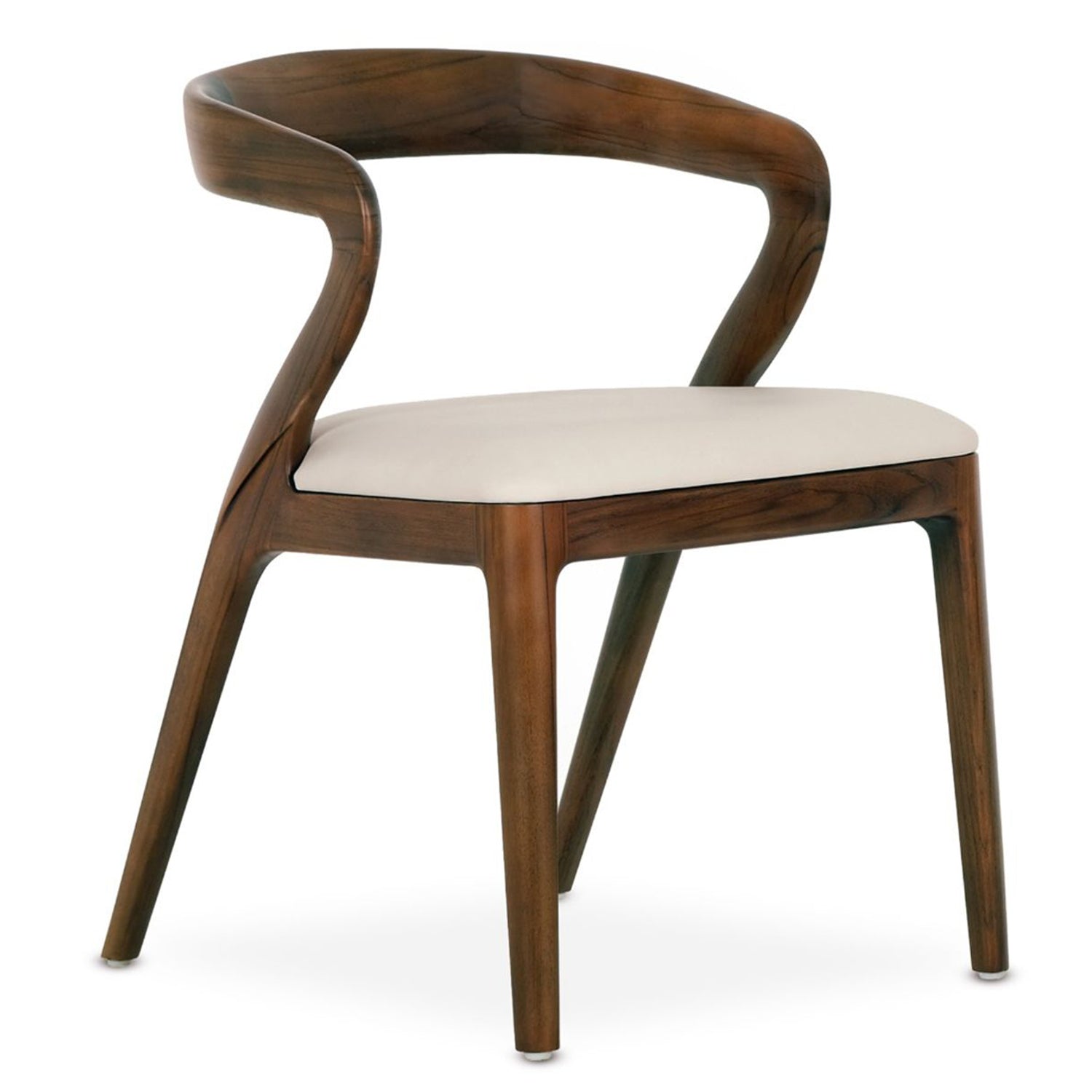 Interlude Home Millie Classic Walnut Dining Chair Set of 2