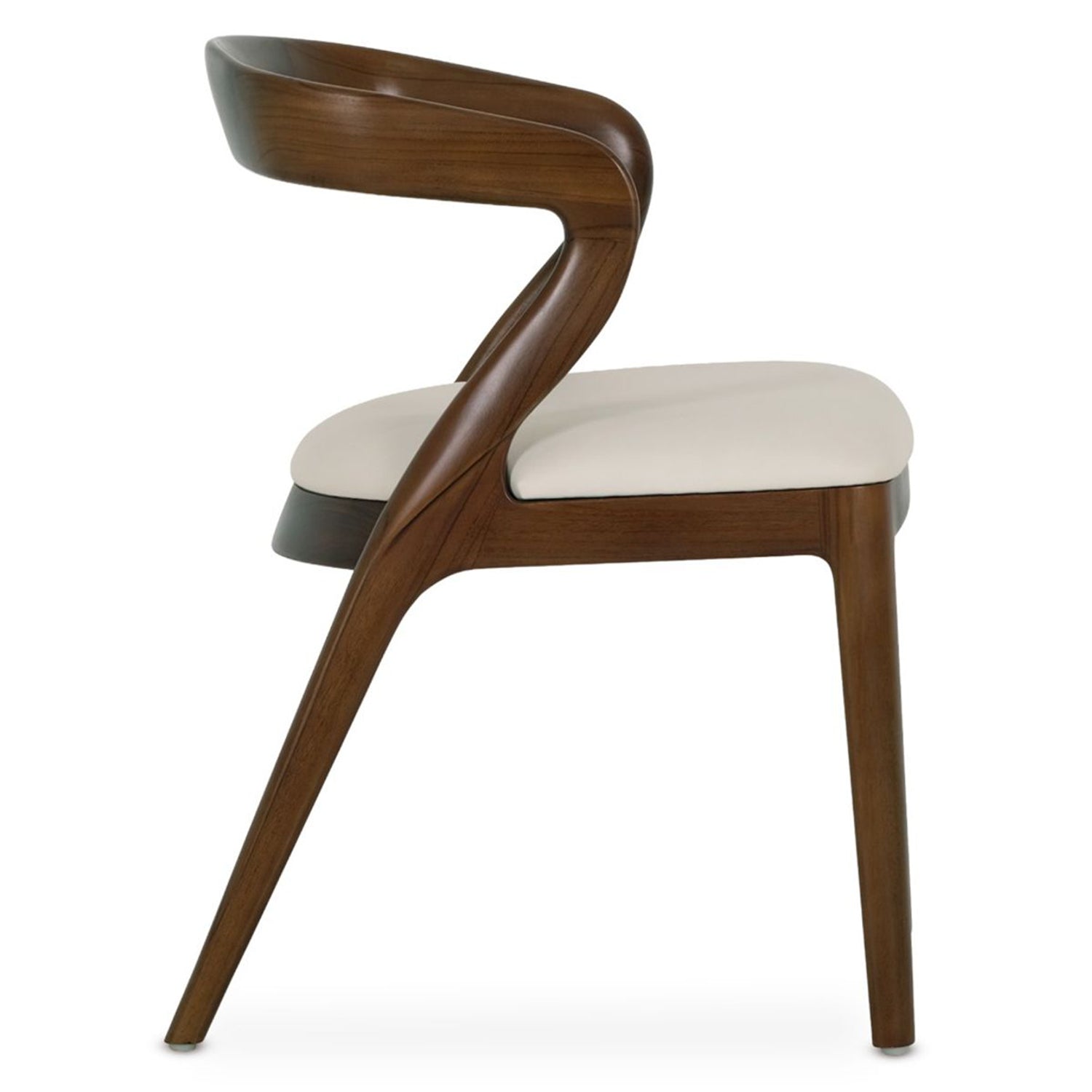 Interlude Home Millie Classic Walnut Dining Chair Set of 2