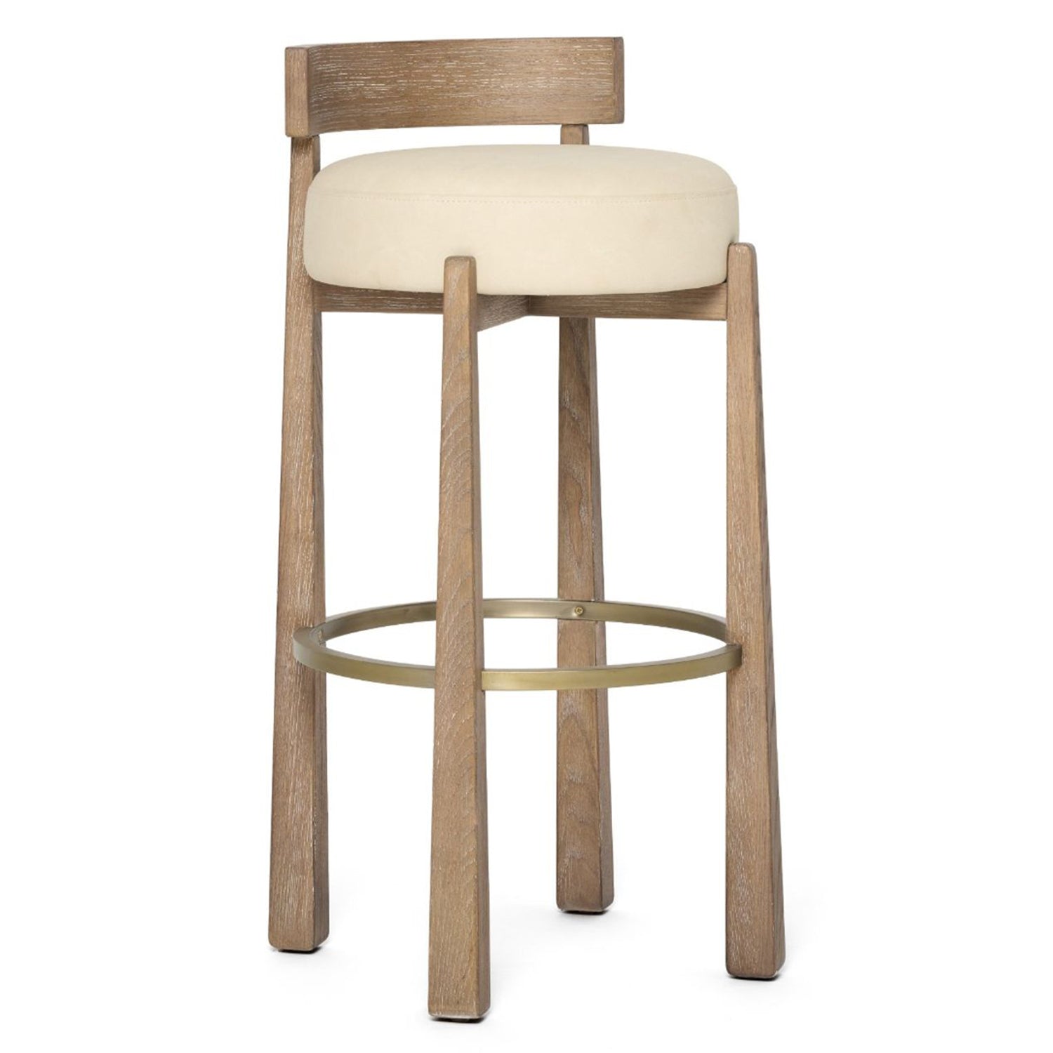 Interlude Home Holden Autumn Brown Bar Stool Set of 2