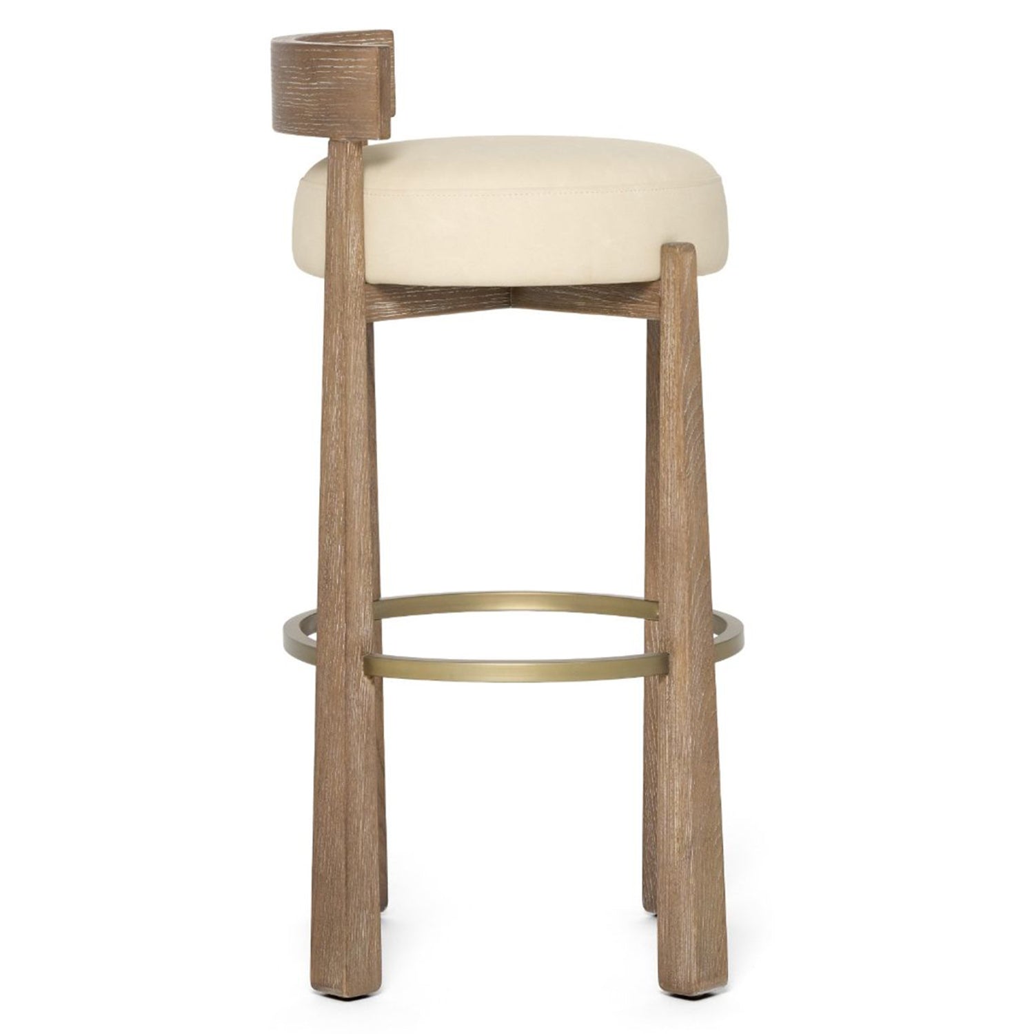 Interlude Home Holden Autumn Brown Bar Stool Set of 2