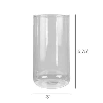 Jolie Borosilicate Ball Drinking Glass Set of 4