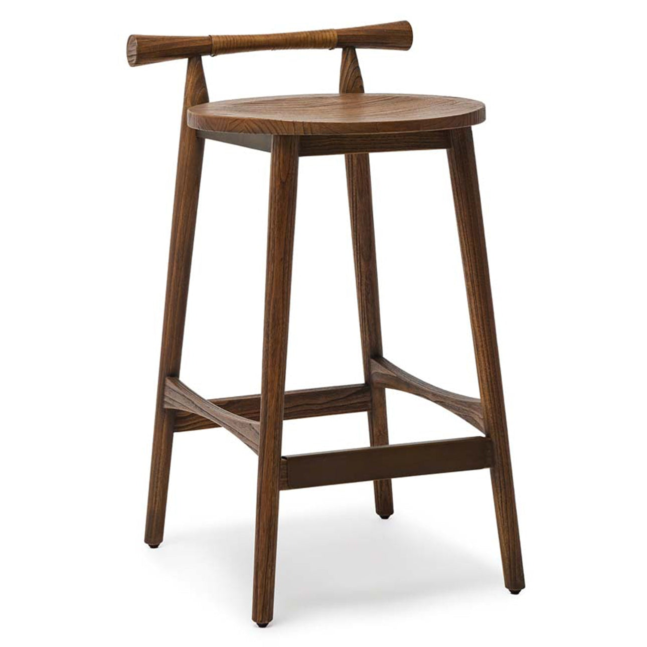 Interlude Home Madeira Toffee Counter Stool Set of 2