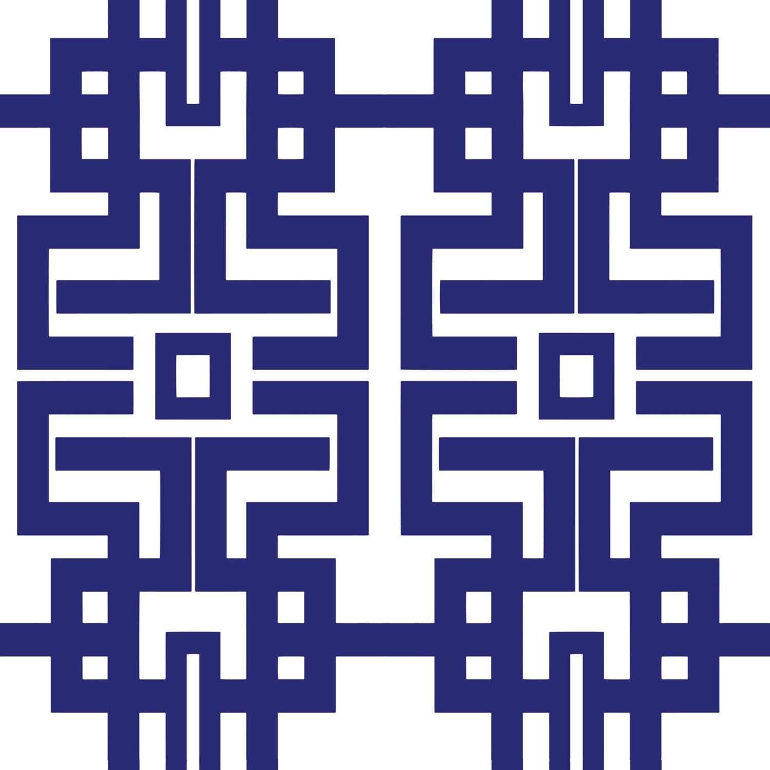 Mitchell Black Aztec Wallpaper