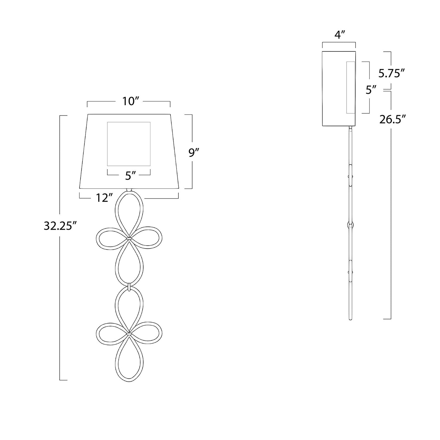 Regina Andrew Minuet Wall Sconce