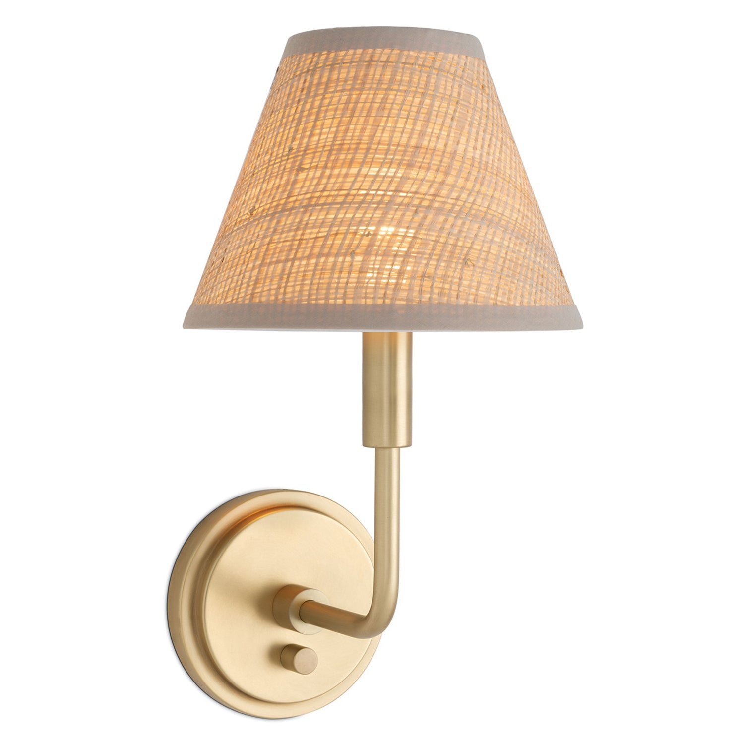 Regina Andrew Polly Rattan Single Wall Sconce