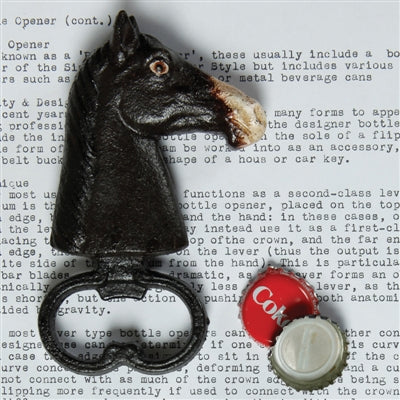 Franklin Home Horse Head Bottle Opener - Thumbnail 3