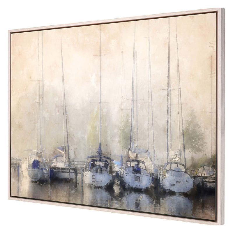 Curinga Sailboats in Fog Canvas Art