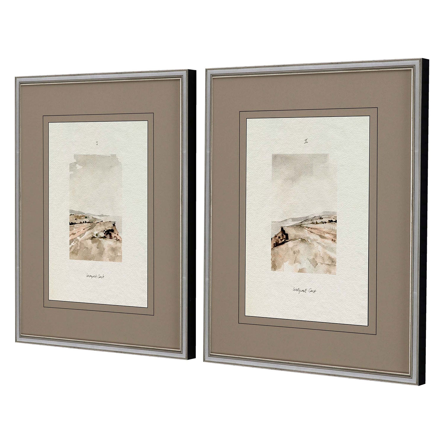 Caroline Westport Coast Framed Art Set of 2