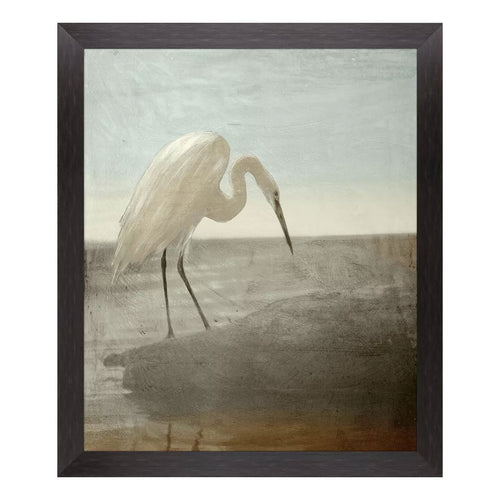 Theodosiou Blue Heron Framed Art