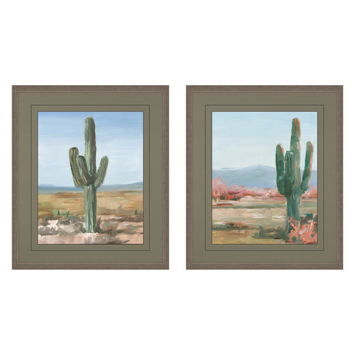 Harper Cactus Study Framed Art Set of 2