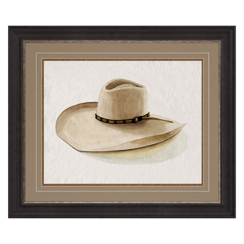 Popp Cowboy Hat I Framed Art