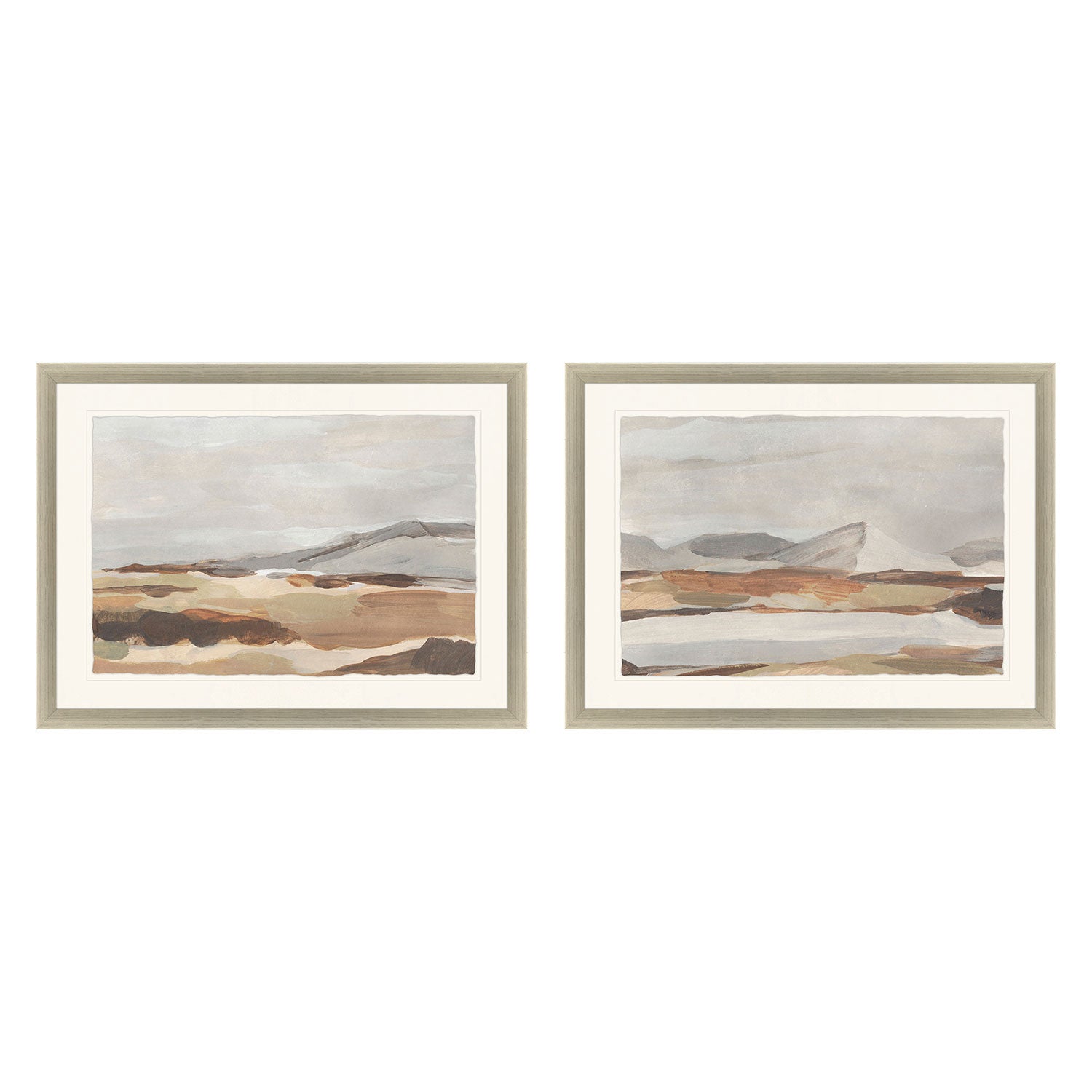 Warrren Dusky Mountain Framed Art Set of 2