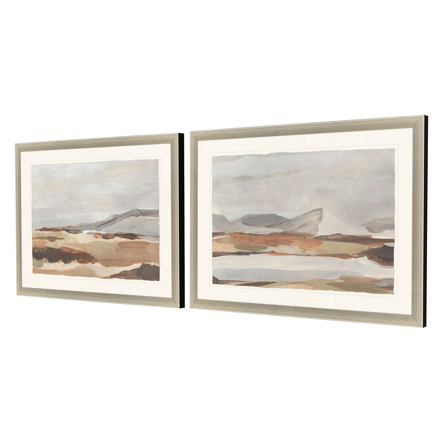 Warrren Dusky Mountain Framed Art Set of 2
