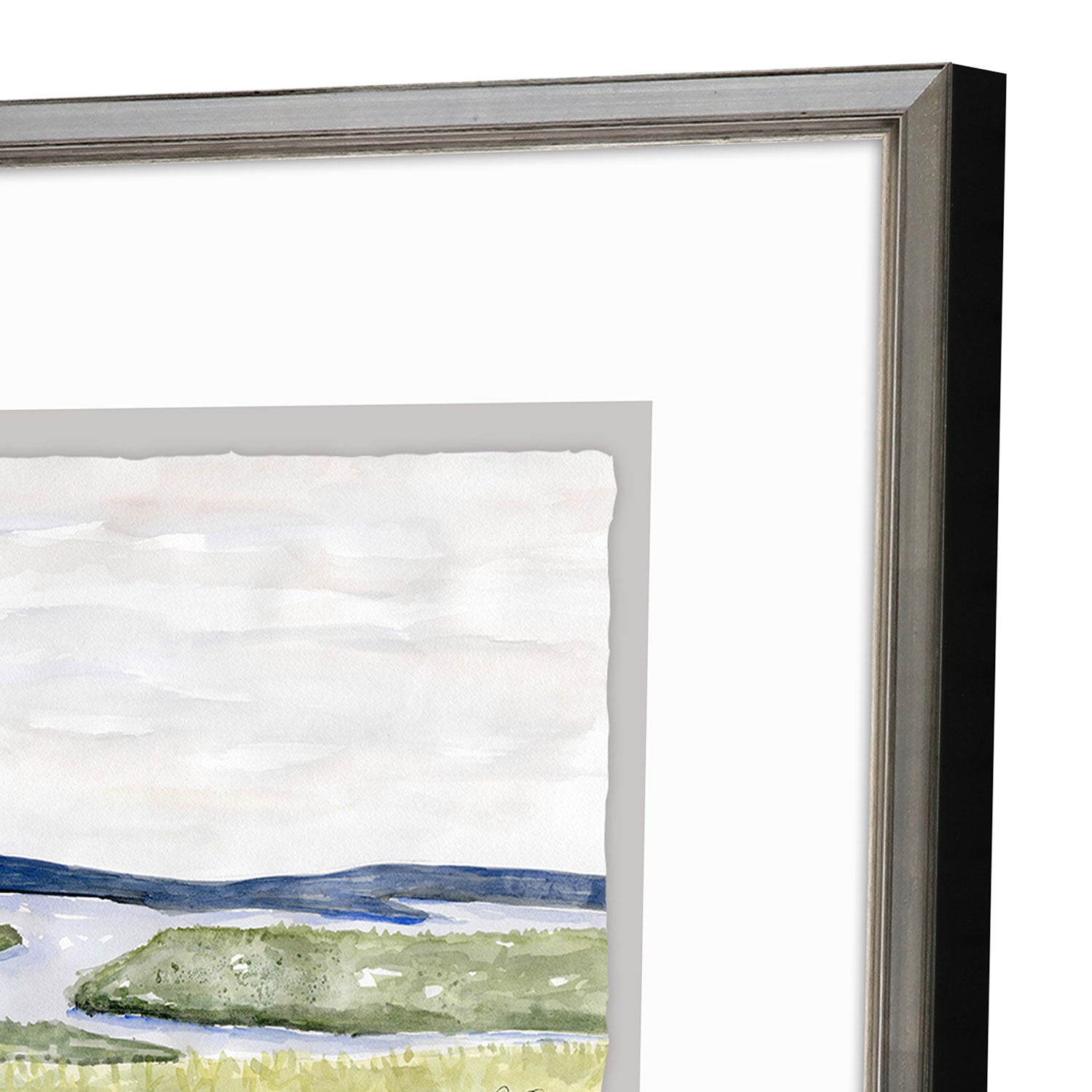 Owens Waterside Marsh Framed Art Set of 2