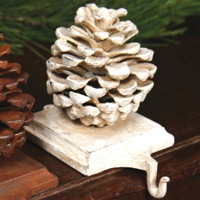Franklin Home Pinecone Stocking Holder - Thumbnail 3