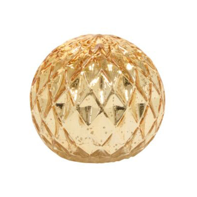 Golden LED Globe Set of 4