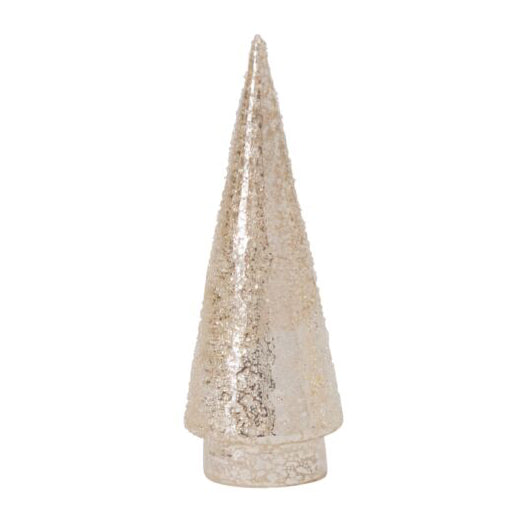 Textured Metallic LED Tree Set of 2