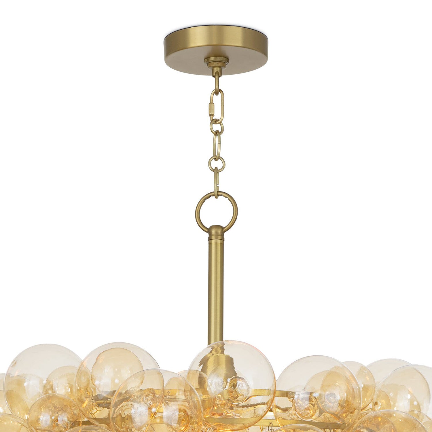 Regina Andrew Bubbles Amber Chandelier