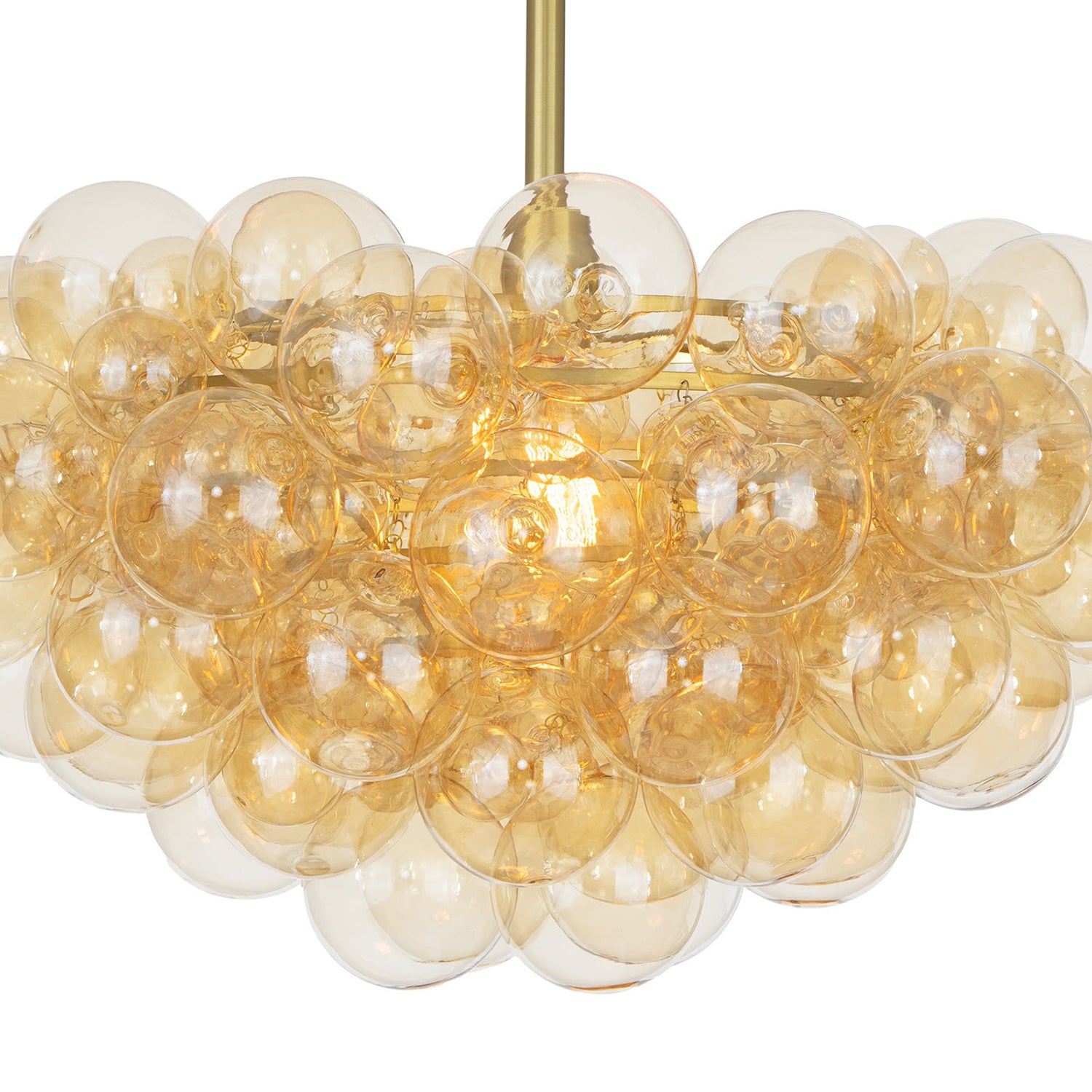 Regina Andrew Bubbles Amber Chandelier