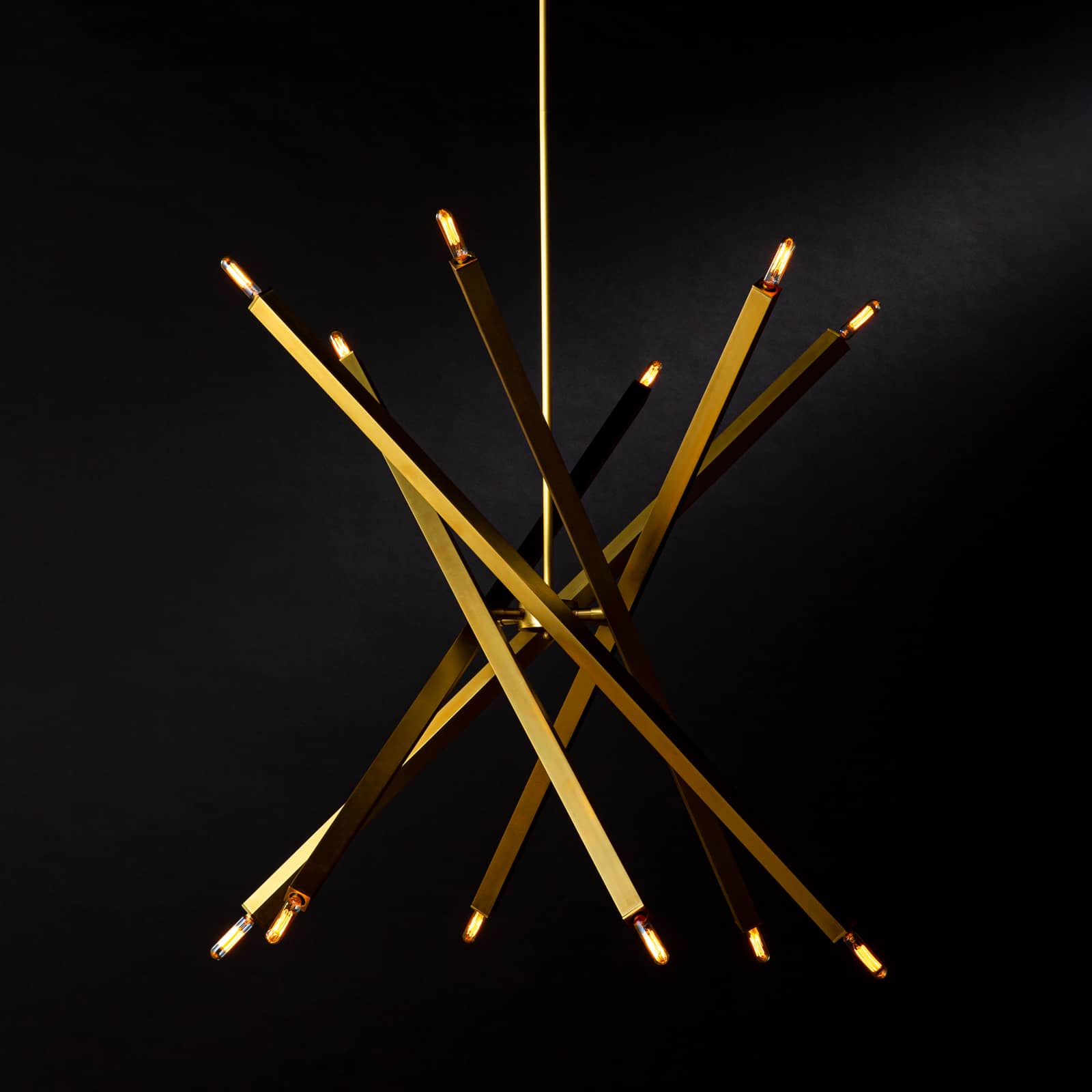 Regina Andrew Viper Natural Brass Chandelier