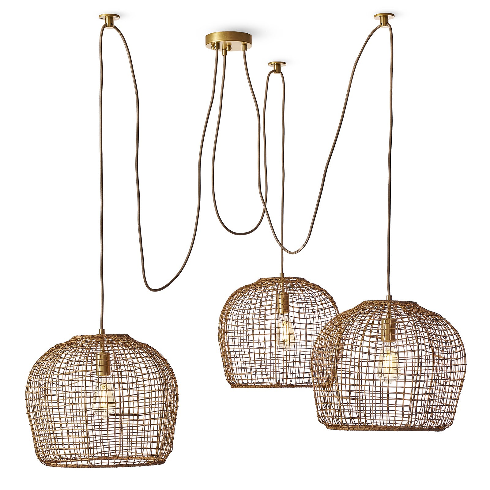 Regina Andrew Selene Multi Basket Chandelier