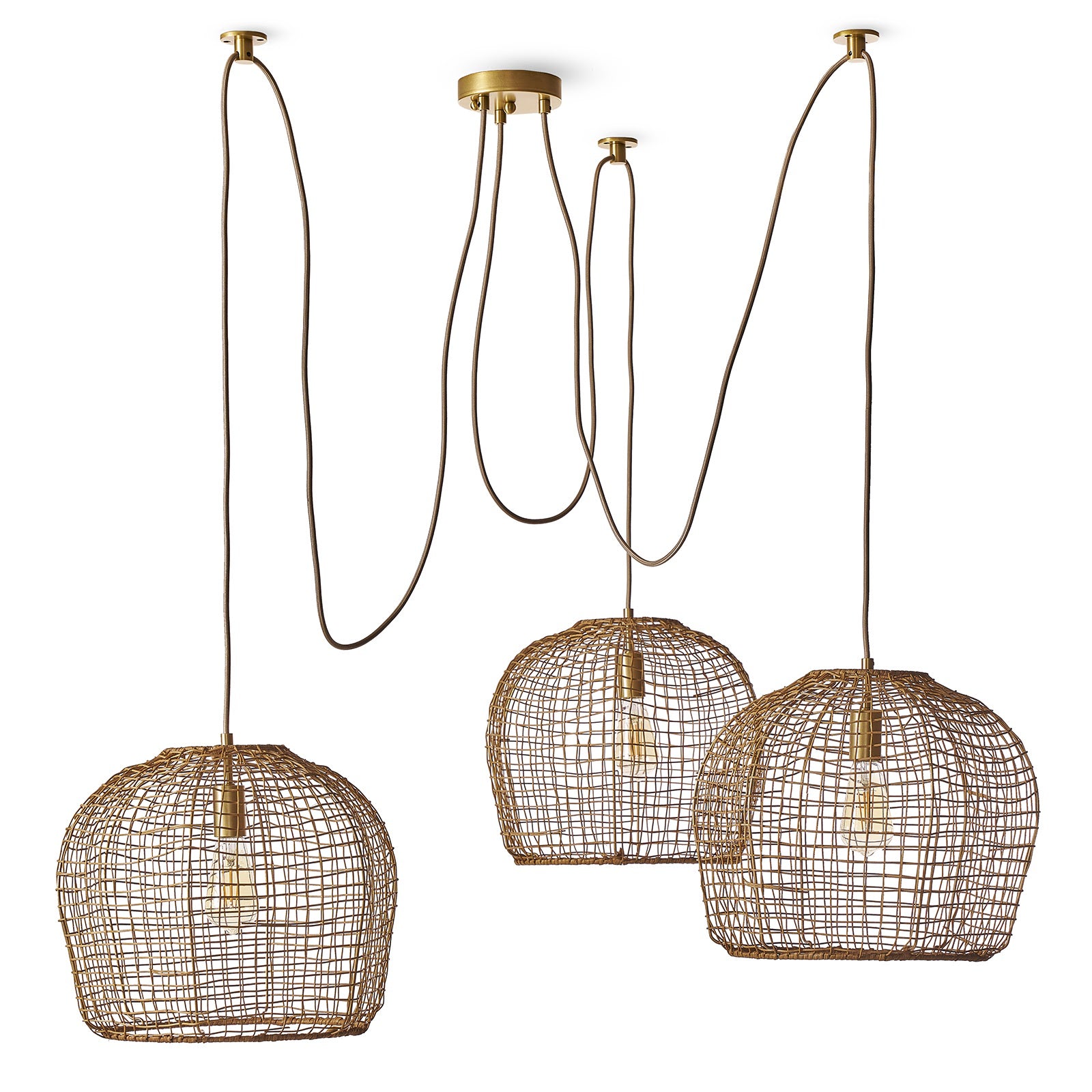 Regina Andrew Selene Multi Basket Chandelier