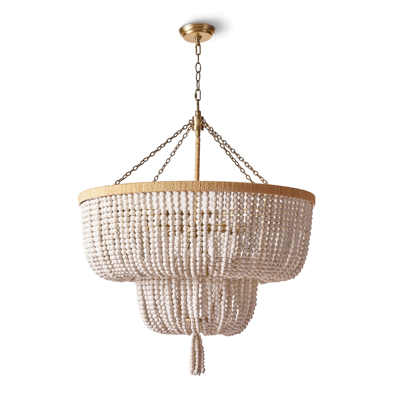 Regina Andrew Cameron White Chandelier