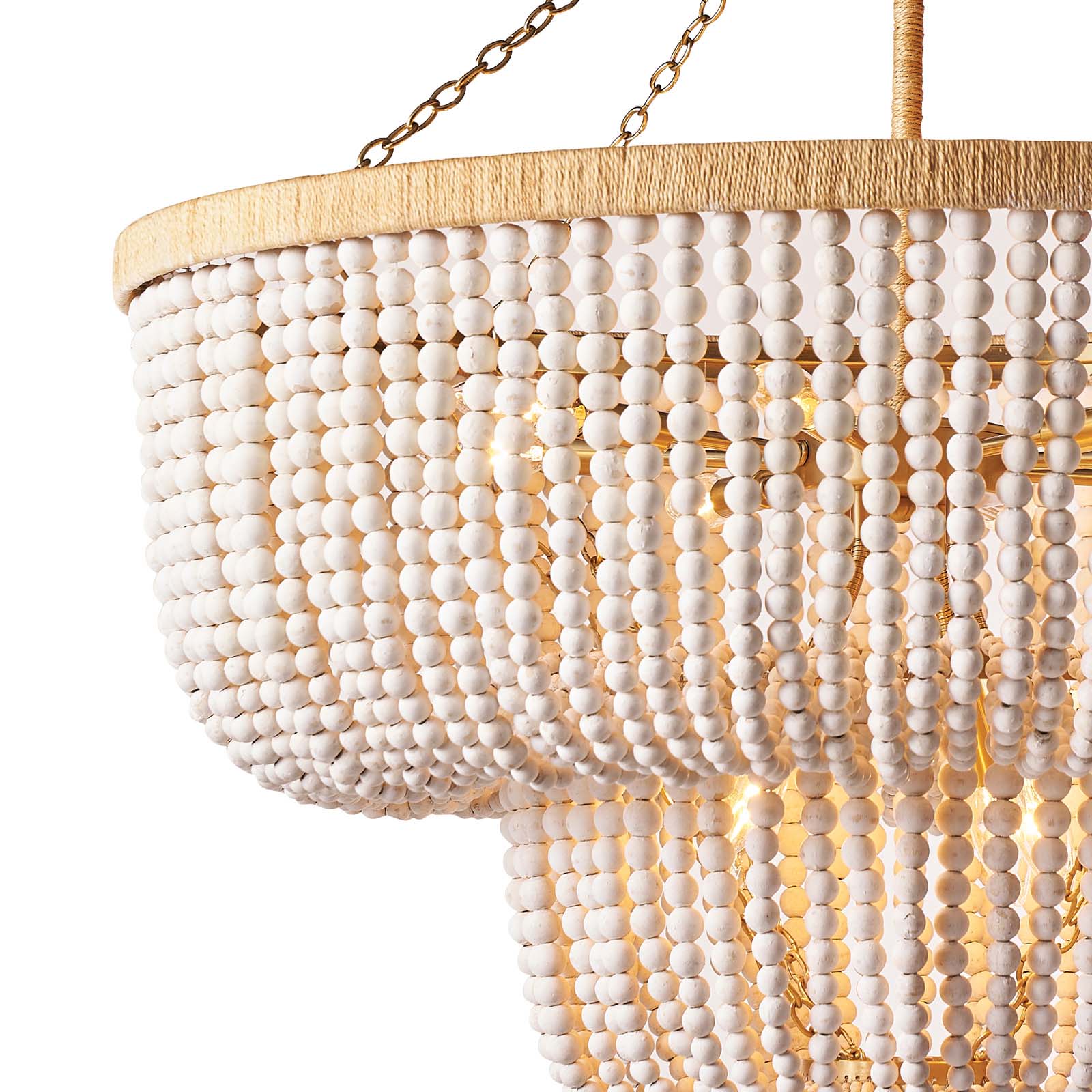 Regina Andrew Cameron White Chandelier