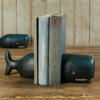 Whale Bookend Set