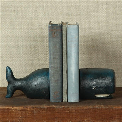 Whale Bookend Set