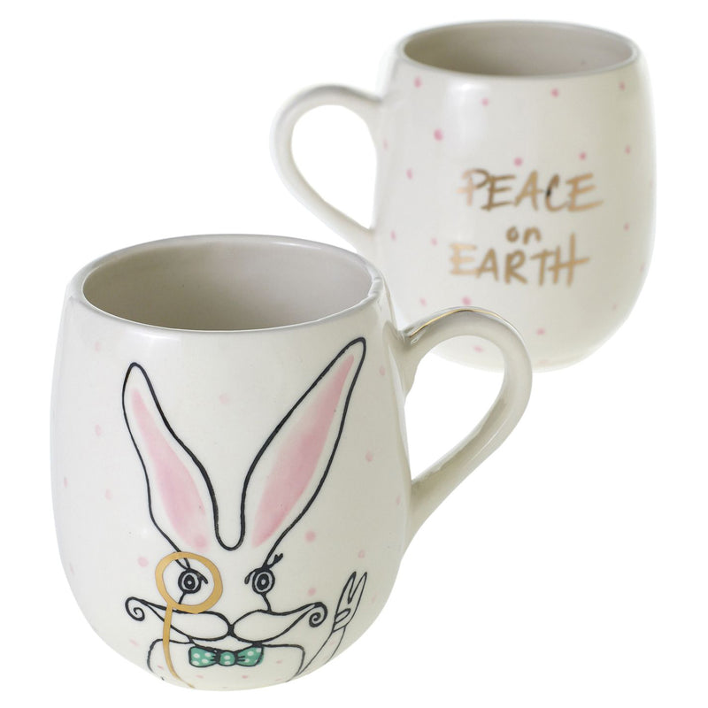 Eric + Eloise Peace + Love Mug Set of 2