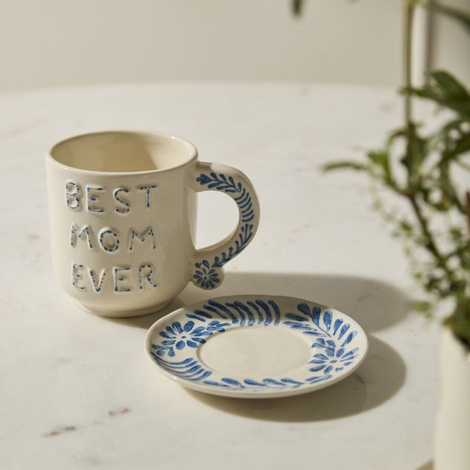 Best in Blue Mug & Saucer