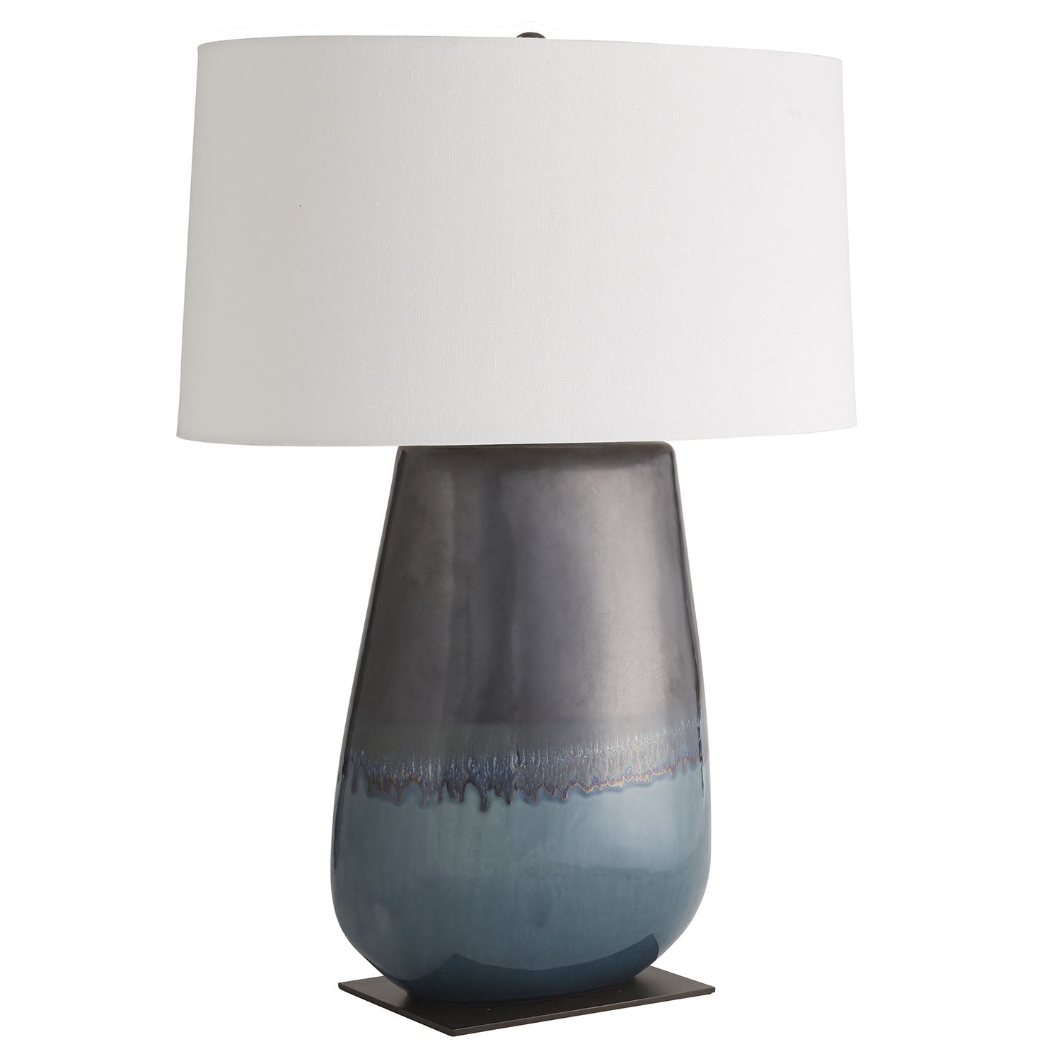 Arteriors Deagan Gunmetal Table Lamp
