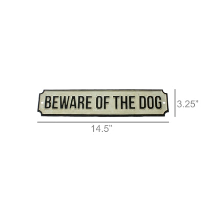 Beware of the Dog Sign
