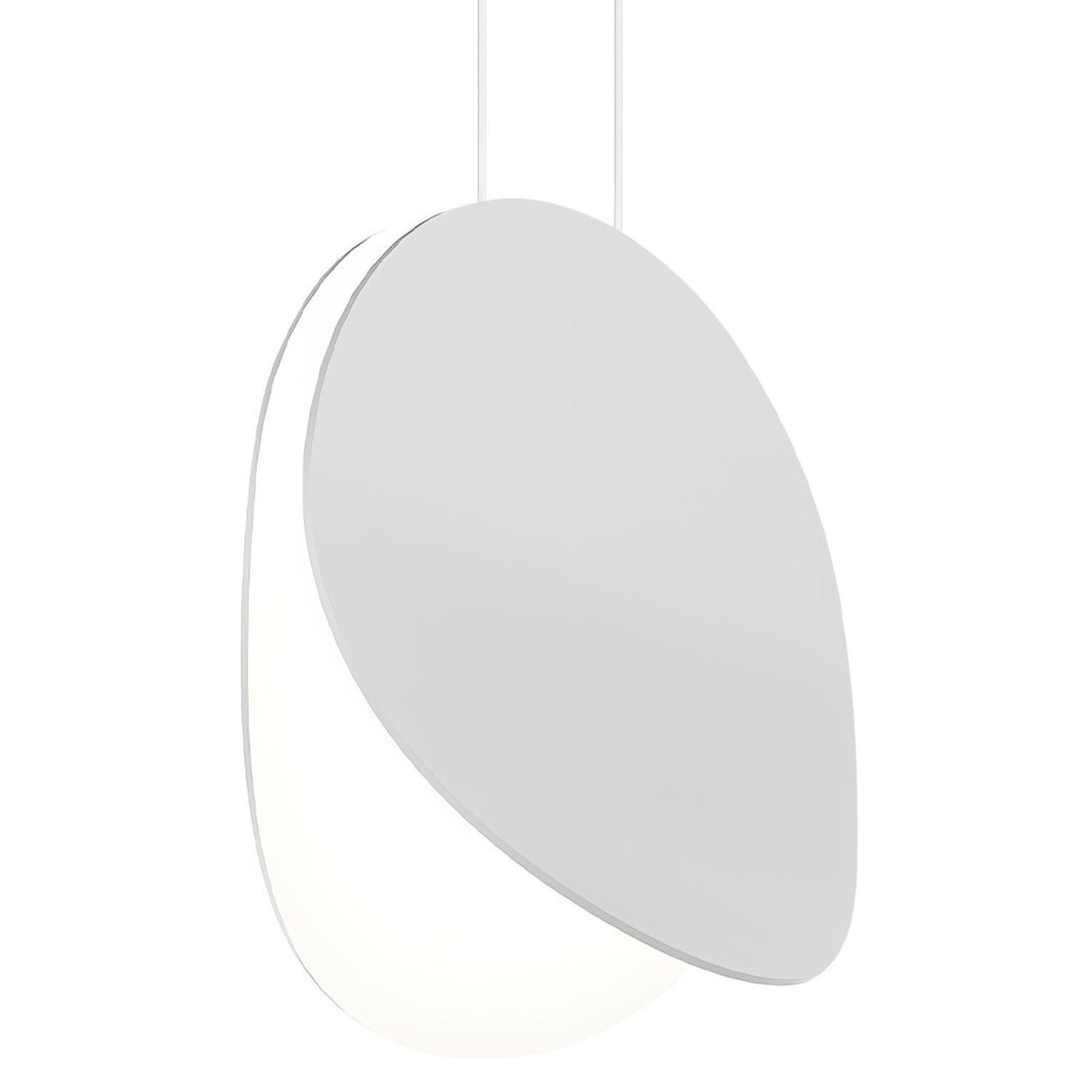 Sonneman Malibu Discs Satin White 1766.03 Pendant
