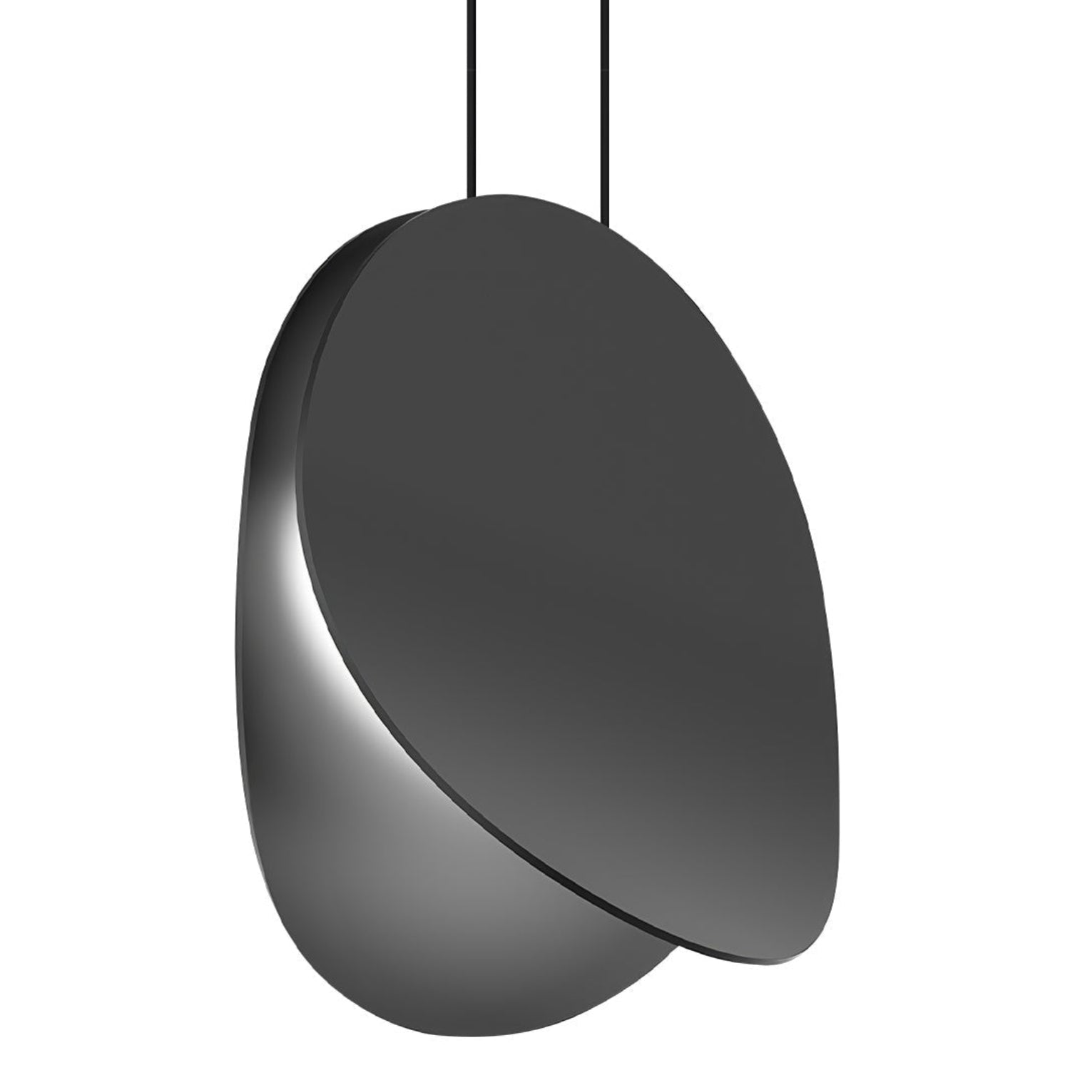 Sonneman Malibu Discs Satin Black 1766.25 Pendant