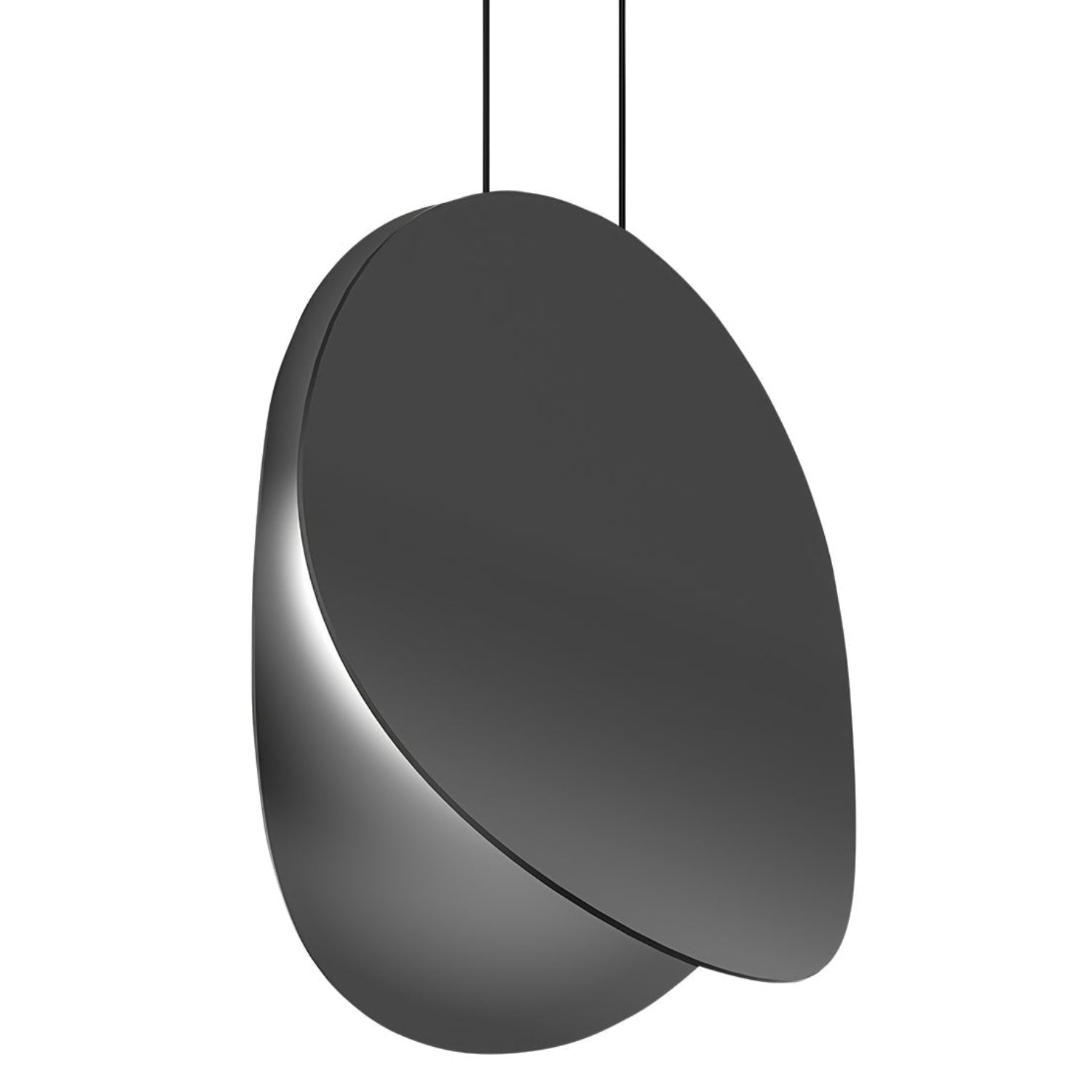 Sonneman Malibu Discs Satin Black 1767.25 Pendant