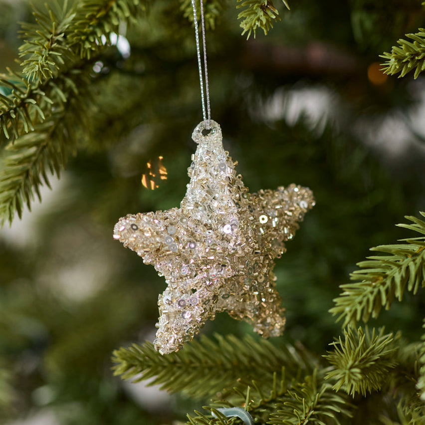 Twinkling Star Ornament Set of 6