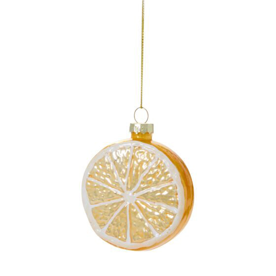 Juicy Lemon Ornament Set of 6