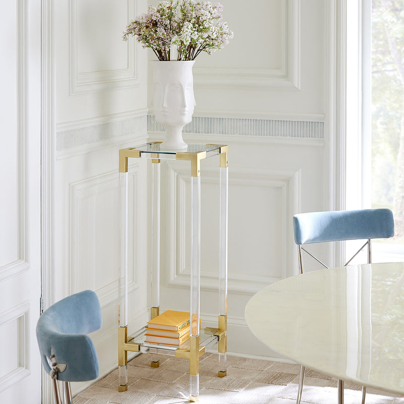 Jonathan Adler Jacques Pedestal – Paynes Gray