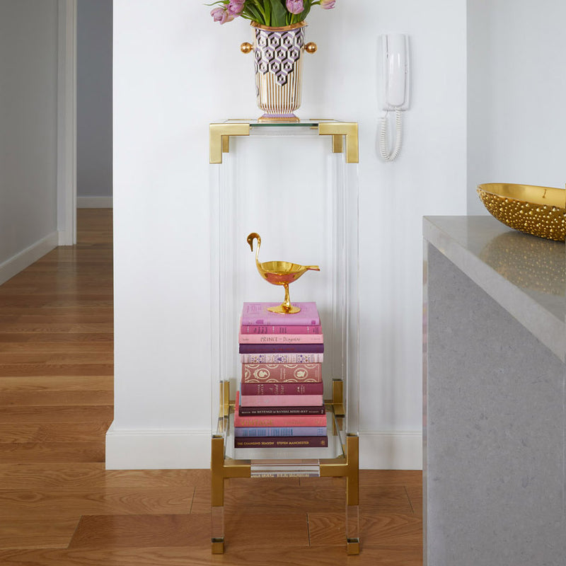 Jonathan Adler Jacques Pedestal – Paynes Gray