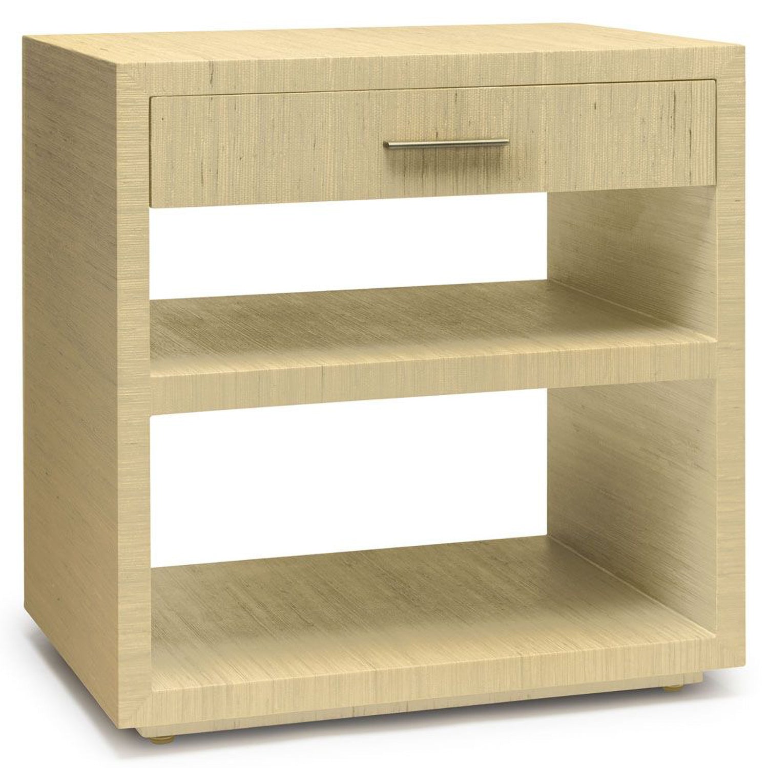 Interlude Home Livia Silver Bedside Chest